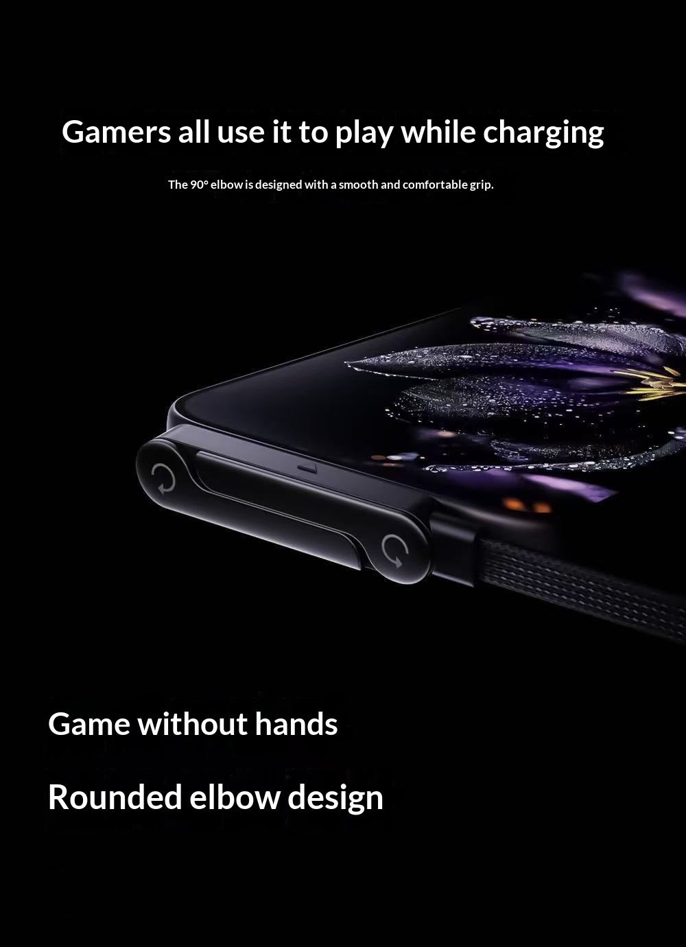 2-in-1 USB-C Cable & Phone Stand